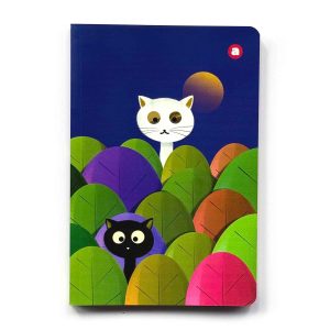 Cats of the wild Notebook | A5 size | 160 Pages | Plain